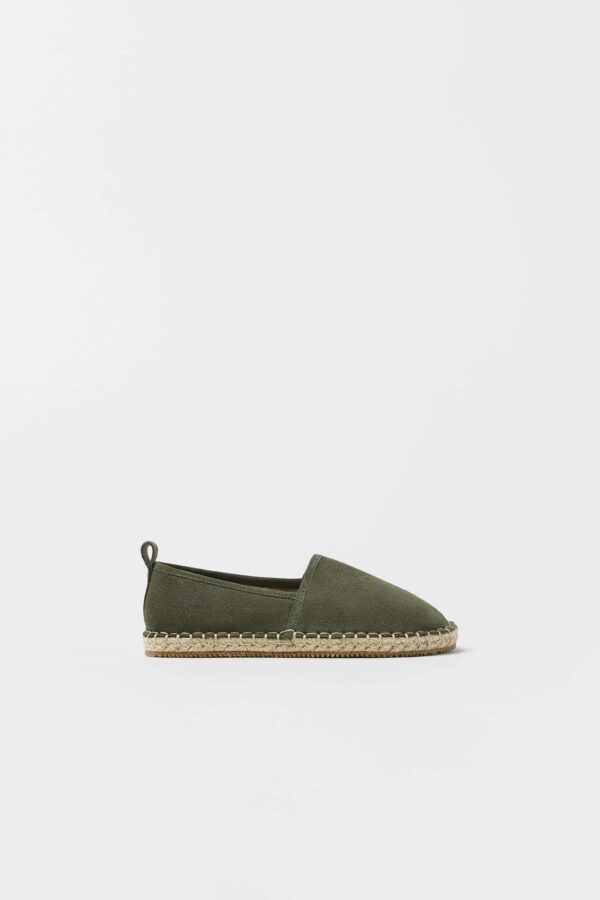 Jute Leather Espadrilles